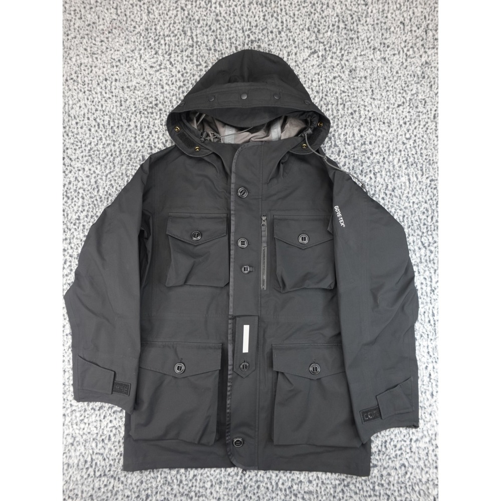 Converse Gore-Tex Cruiser‎ Jacket Mens Medium Black Waterproof Utility Shell
